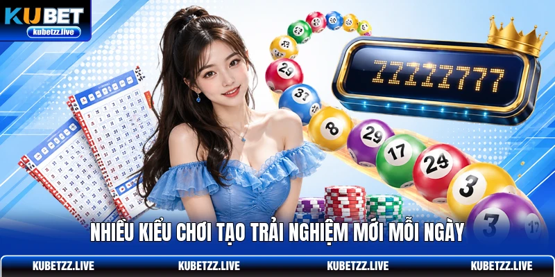 Nhiều kiểu chơi tạo trải nghiệm mới mỗi ngày Nhiều kiểu chơi tạo trải nghiệm mới mỗi ngày